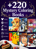 +220 Mystery Coloring Books
