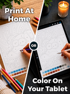 +220 Mystery Coloring Books