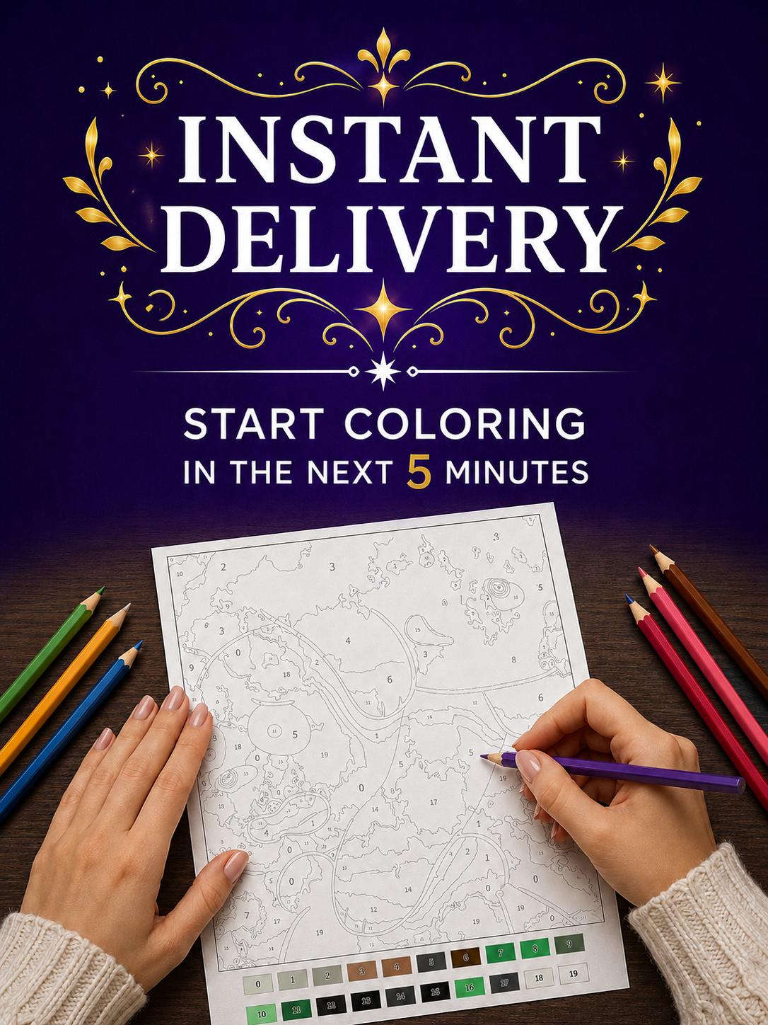 +220 Mystery Coloring Books